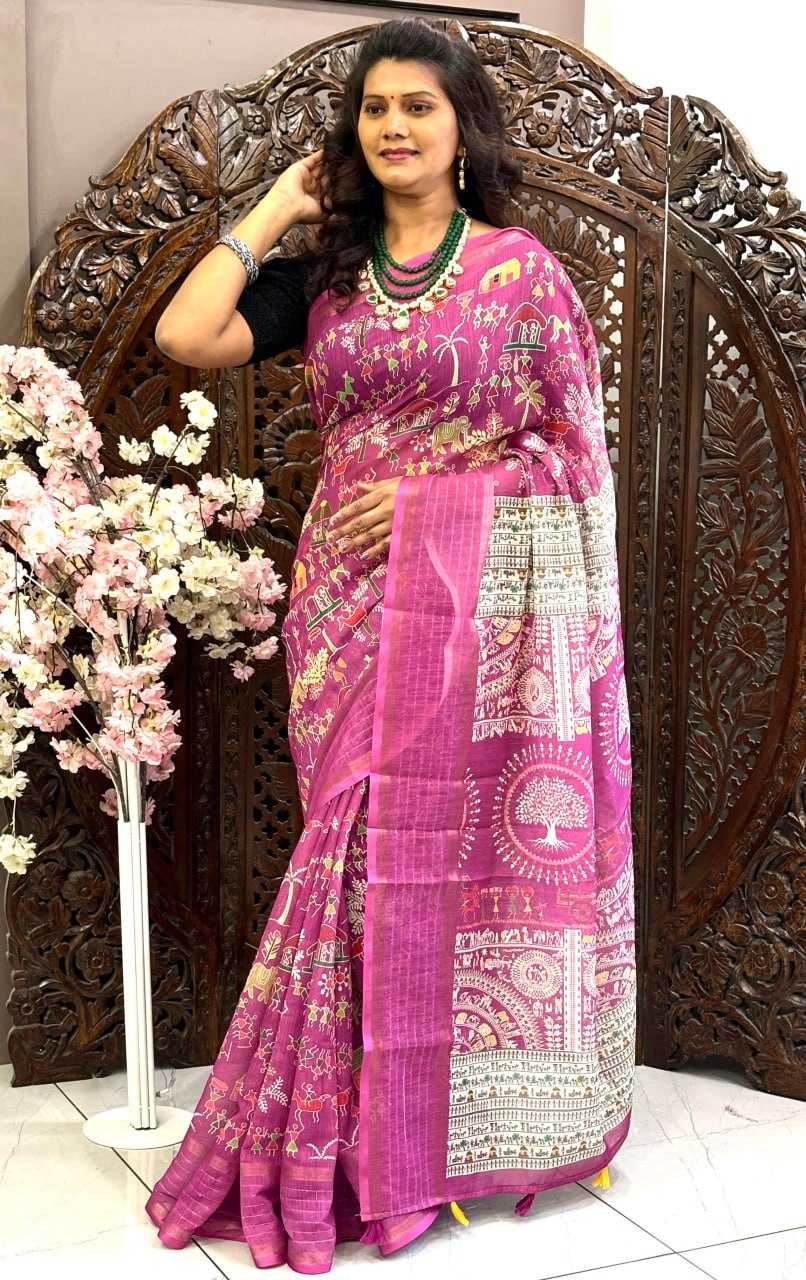 YNF LINEN RIN145 superior WHOLESALE SAREES MANUFACTURER