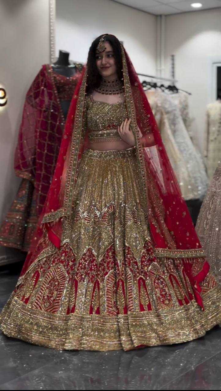 YNF FAUX GEORGETTE RIN108 1618 WHOLESALE LEHENGAS MANUFACTURER    