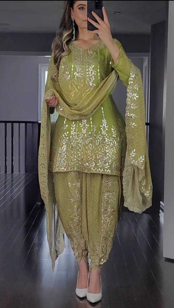 YNF FAUX GEORGETTE RNF 1148 WHOLESALE SUIT MANUFACTURER