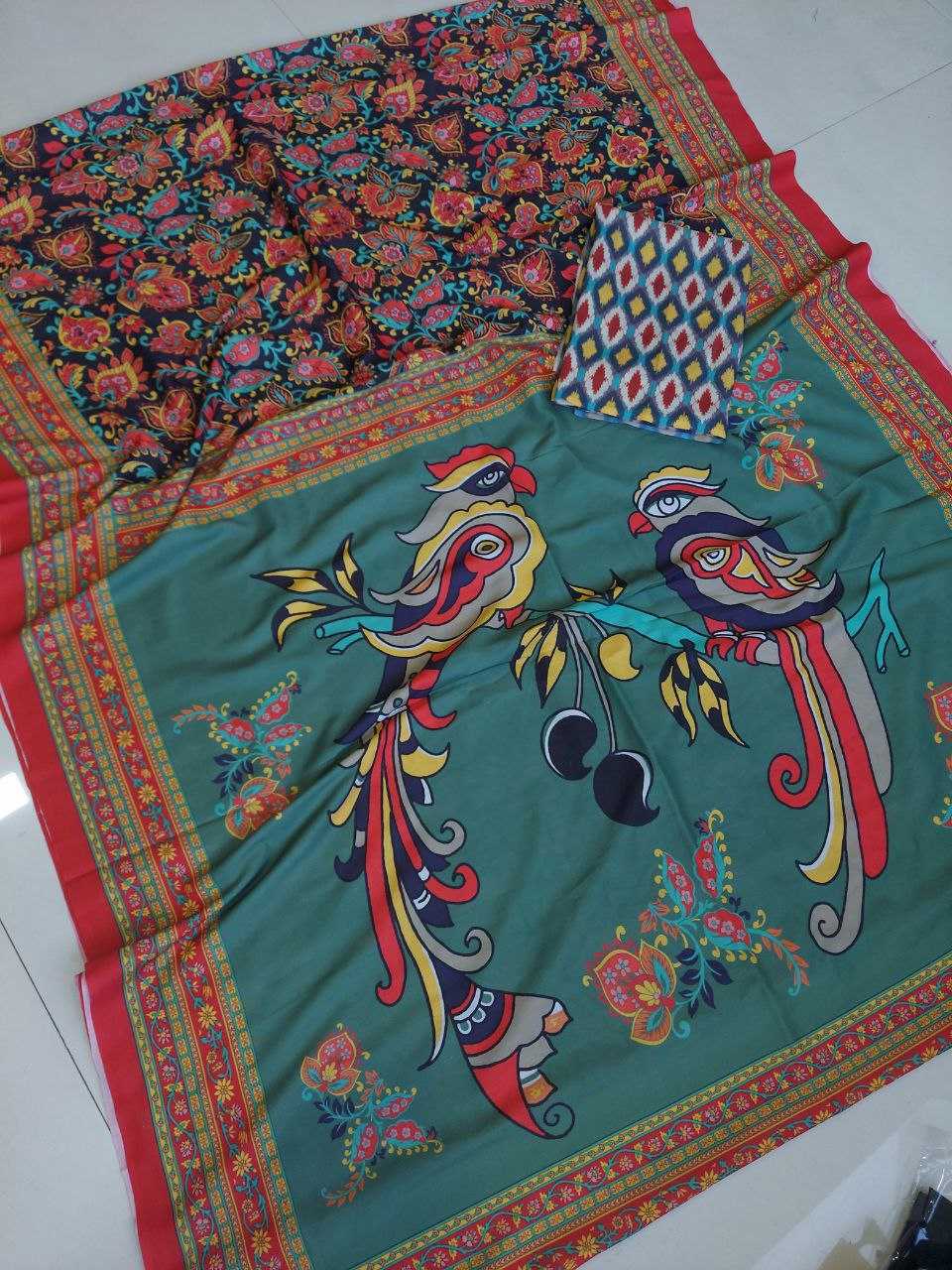 YNF MUSLIN PVC WITH WHOLESALE SAREES MANUFACTURER