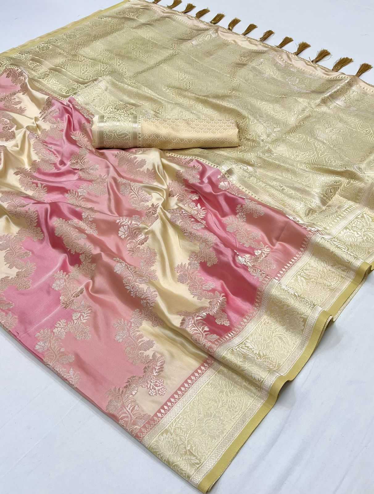 YNF SATIN SILK RAA KIKI WHOLESALE SAREES MANUFACTURER     