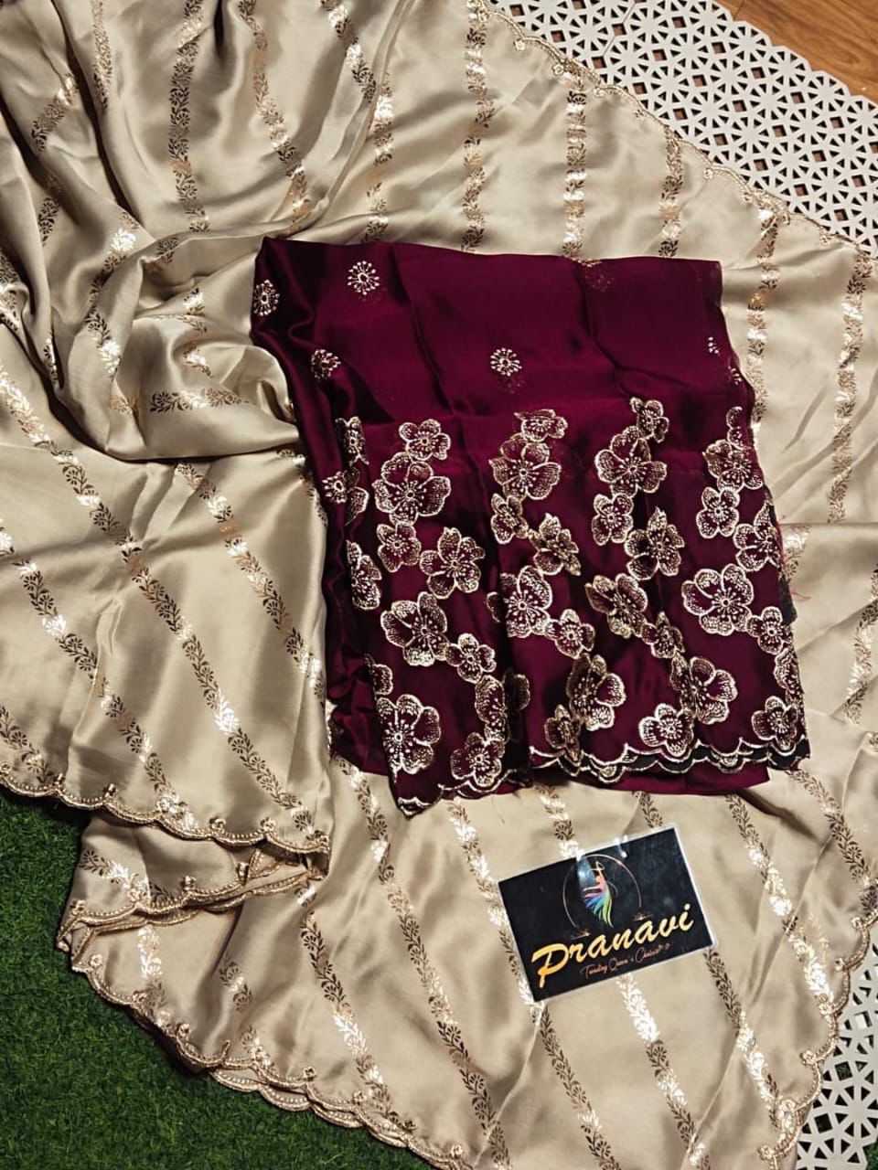 YNF CHIFFON JHT 05 SAREES WHOLESALE CHIFFON LEHERIYA CRAPE SATIN SAREES MANUFACTURER   