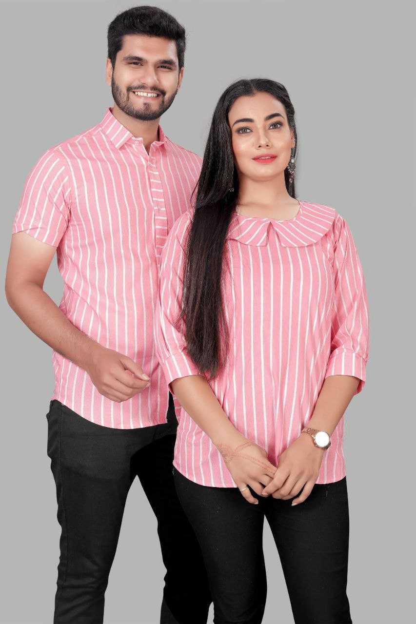 YNF COTTON SNX 02 COUPLE WEAR WHOLESALE TUNIC TOP & SHORT KURTA MANUFACTURER 