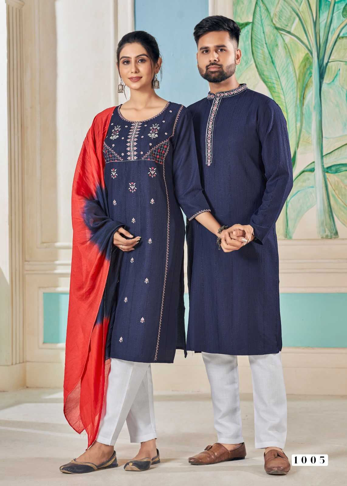 YNF KHADI COTTON LAD STRIPE COUPLE WEAR WHOLESALE SUITS MANUFACTURER     