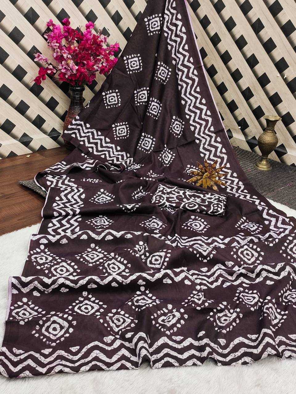 YNF PURE COTTON RBH SURTI2 WHOLESALE PRINTED,FANCY,LADIES SAREE MANUFACTURER