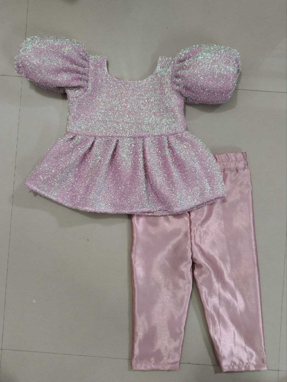 YNF SATIN BAB PENT KIDS WEAR WHOLESALE TOP & PANT MANUFACTURER