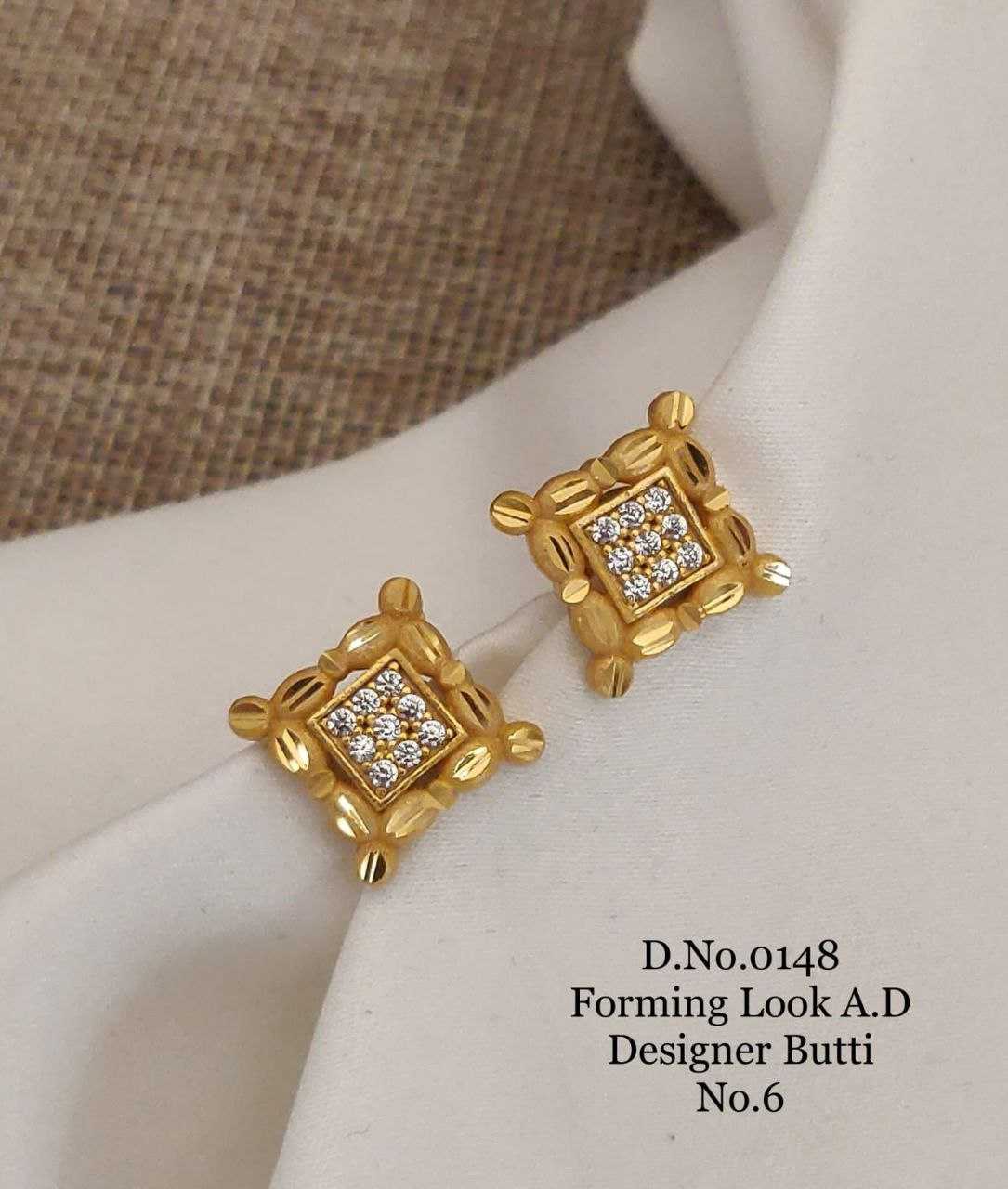 YNF AD DIAMOND AD14 WOMEN JEWELLERY WHOLESALE AD DIAMOND EARRING MANUFACTURER