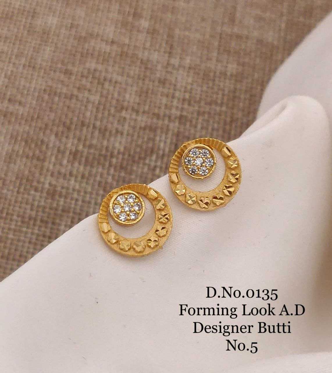 YNF AD DIAMOND AD16 WOMEN JEWELLERY WHOLESALE AD DIAMOND EARRING MANUFACTURER