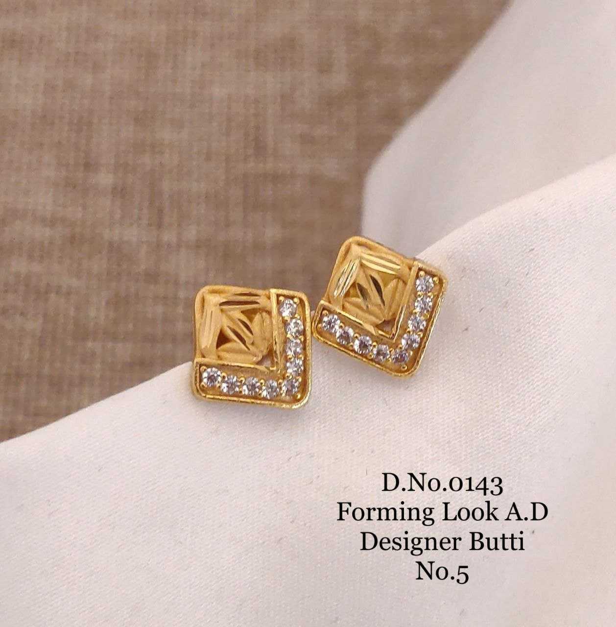 YNF AD DIAMOND AD17 WOMEN JEWELLERY WHOLESALE AD DIAMOND EARRING MANUFACTURER