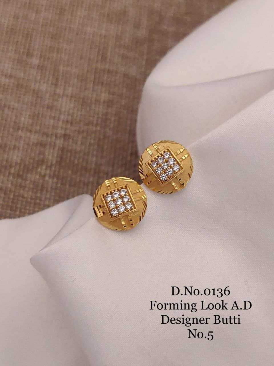 YNF AD DIAMOND AD21 WOMEN JEWELLERY WHOLESALE AD DIAMOND EARRING MANUFACTURER