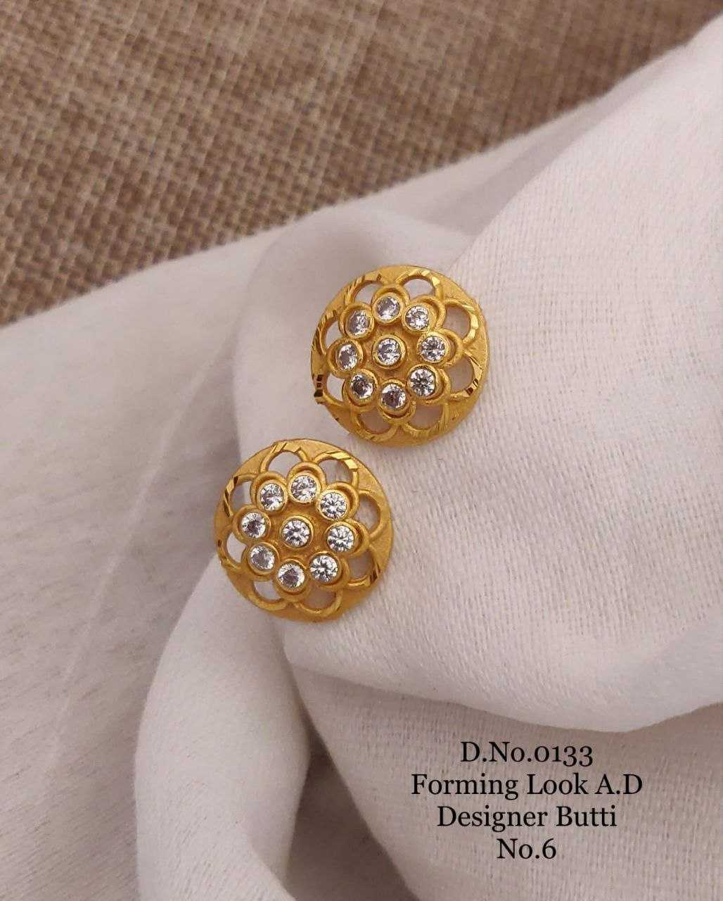 YNF AD DIAMOND AD22 WOMEN JEWELLERY WHOLESALE AD DIAMOND EARRING MANUFACTURER