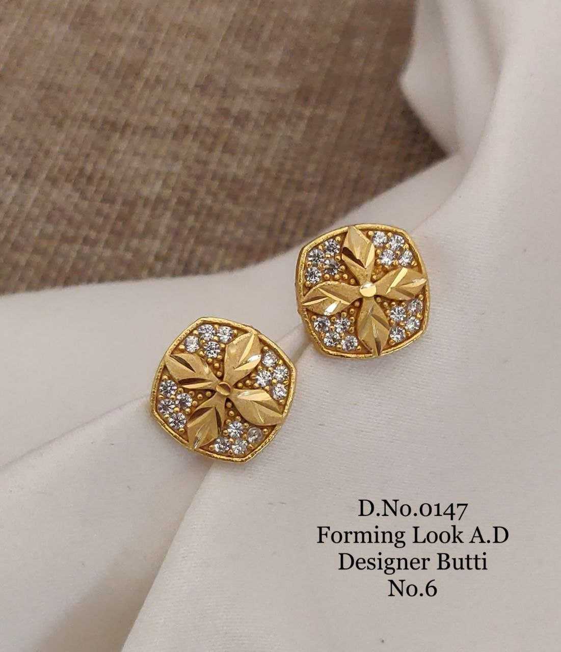 YNF AD DIAMOND AD8 WOMEN JEWELLERY WHOLESALE AD DIAMOND EARRING MANUFACTURER