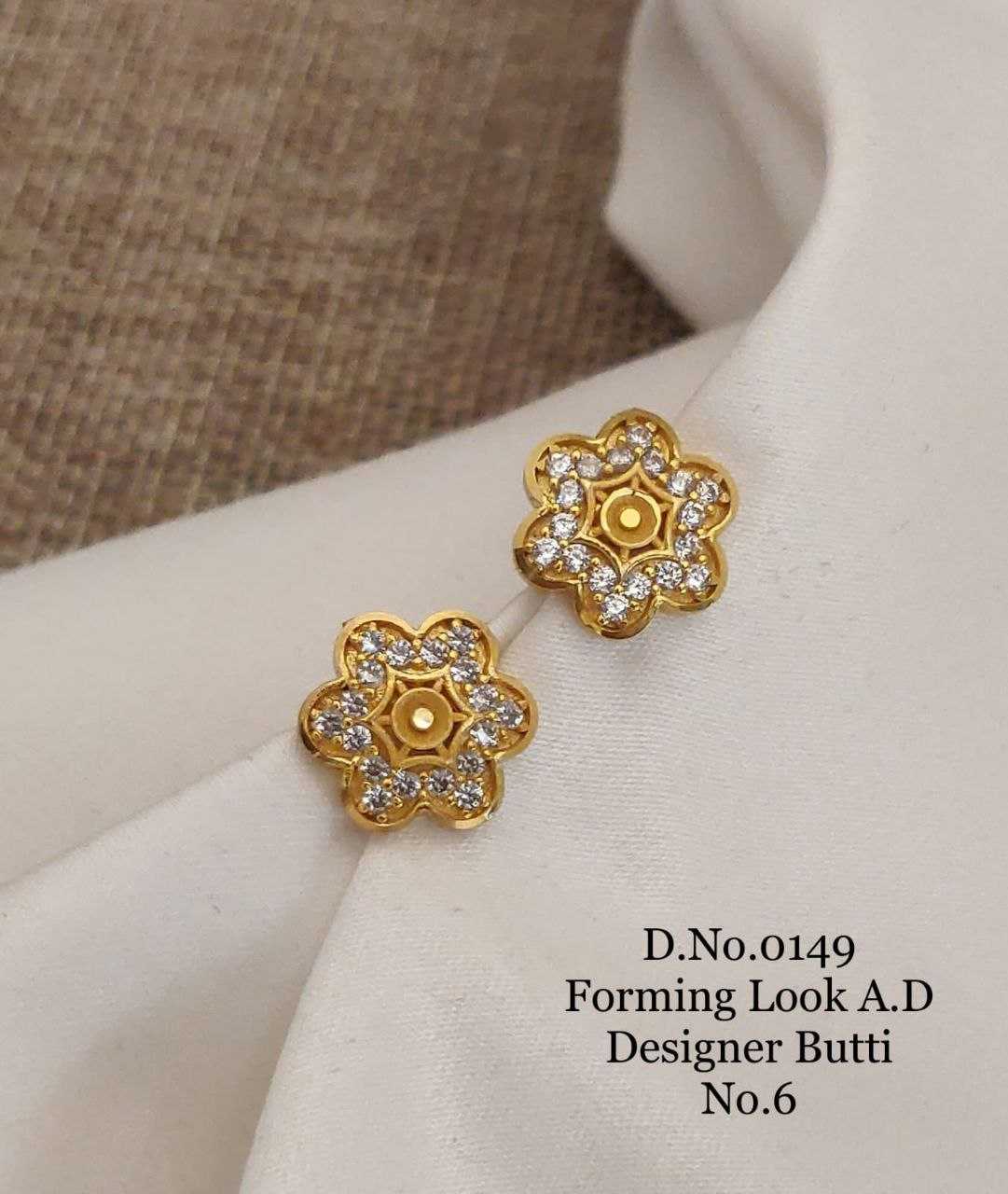 YNF AD DIAMOND AD9 WOMEN JEWELLERY WHOLESALE AD DIAMOND EARRING MANUFACTURER