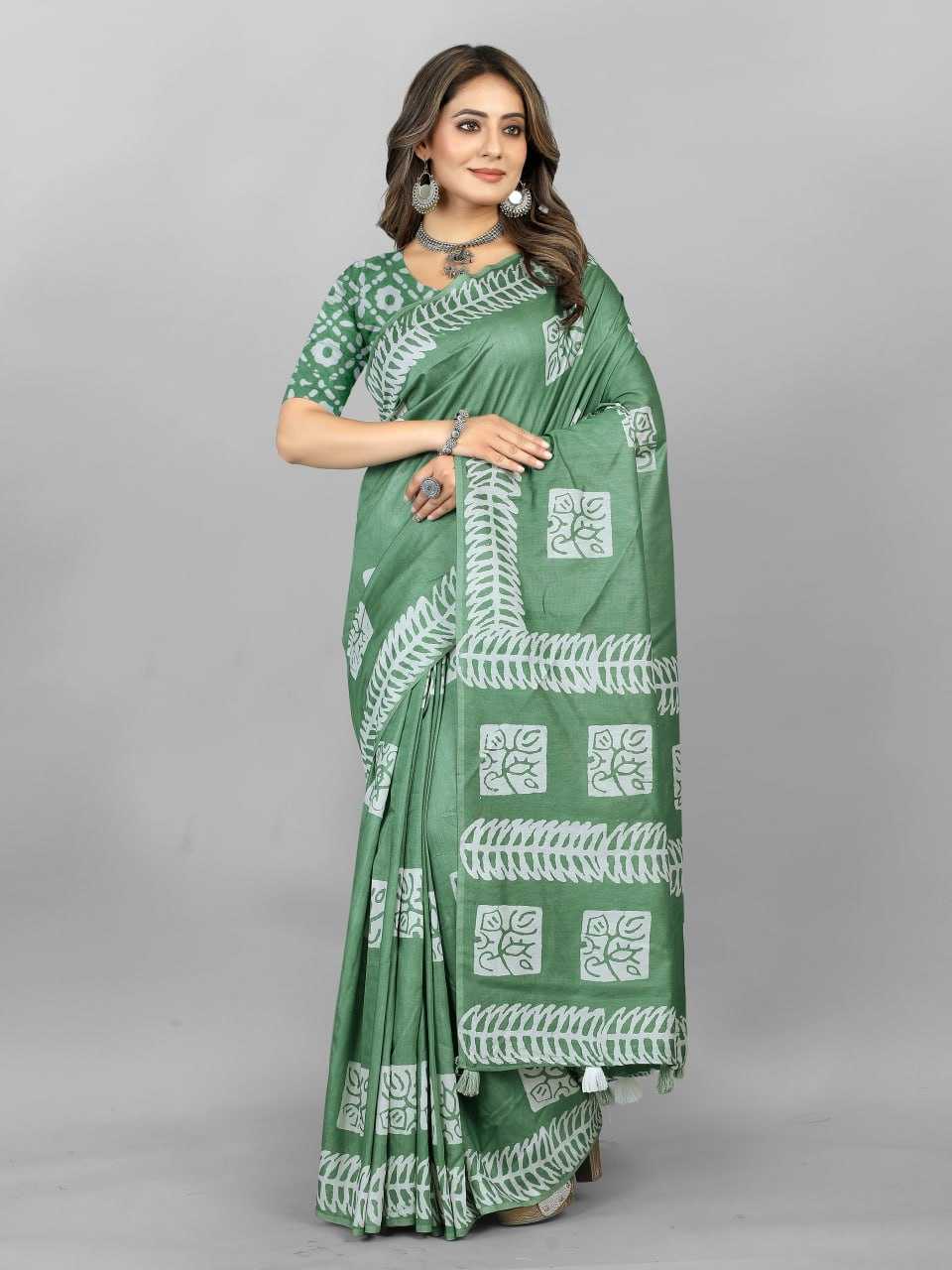 YNF BATIK SRRT HAND WAX BATIK2 SAREES WHOLESALE PRINTED LADIES BATIK SAREES MANUFACTURER