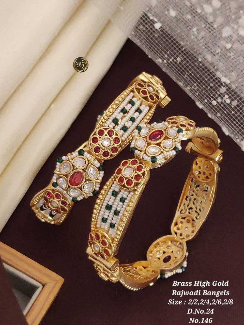 YNF BRASS BANGLES26 WOMENS JEWELLREY WHOLESALE RAJWADI BANGLES MANUFACTURER