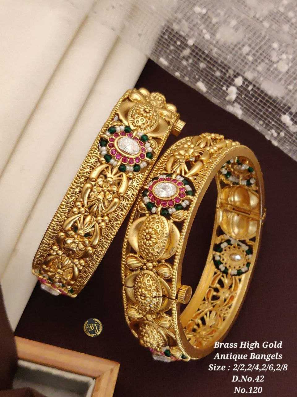 YNF BRASS BANGLES32 WOMENS JEWELLREY WHOLESALE RAJWADI BANGLES MANUFACTURER