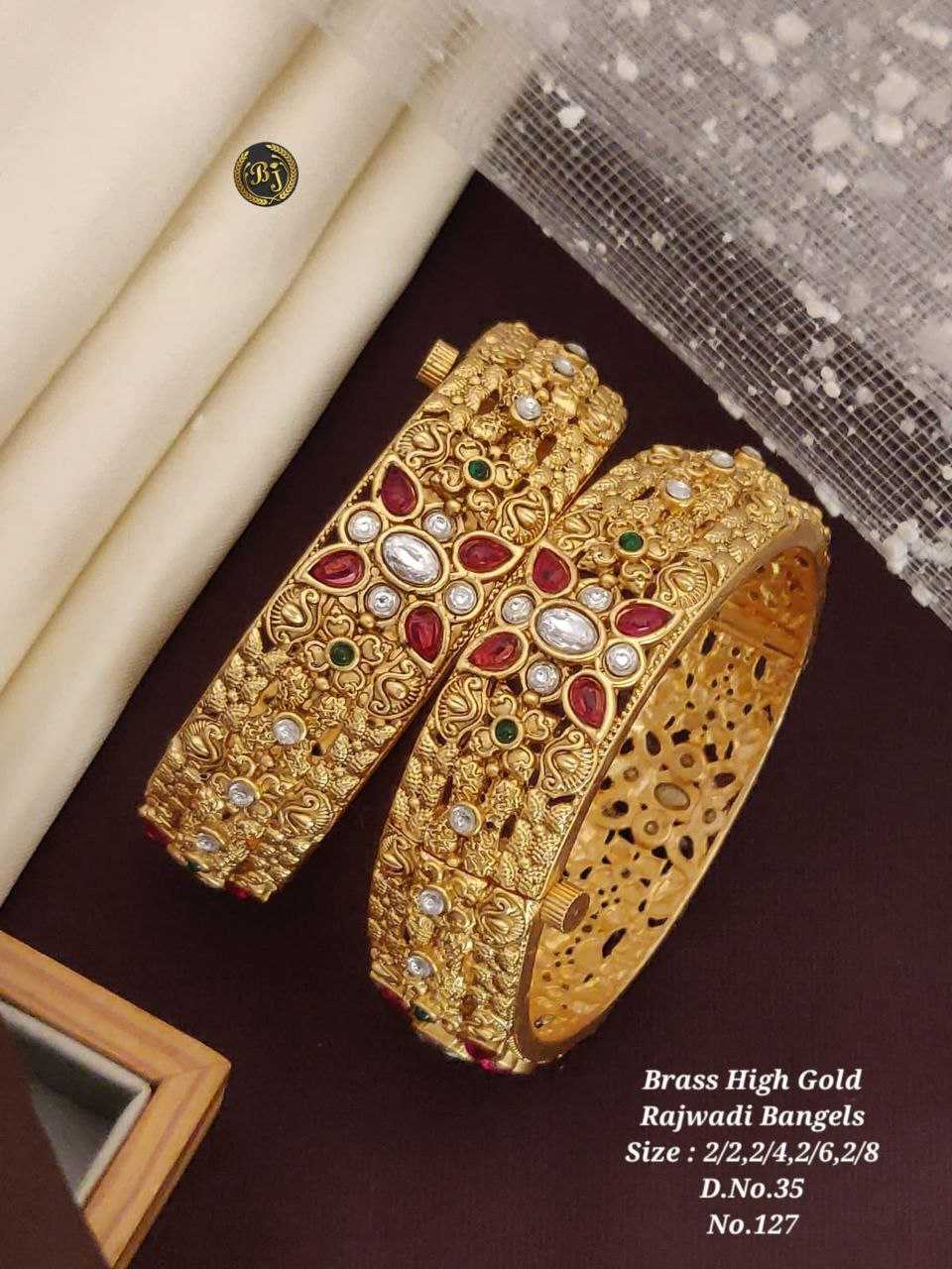 YNF BRASS BANGLES33 WOMENS JEWELLREY WHOLESALE RAJWADI BANGLES MANUFACTURER