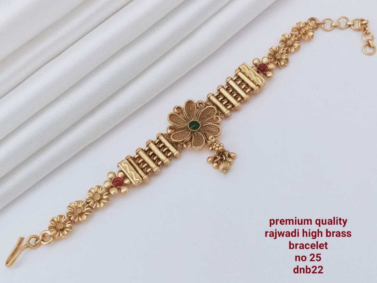 YNF BRASS BRACELET14 WOMENS JEWELLREY WHOLESALE RAJWADI BRACELET MANUFACTURER