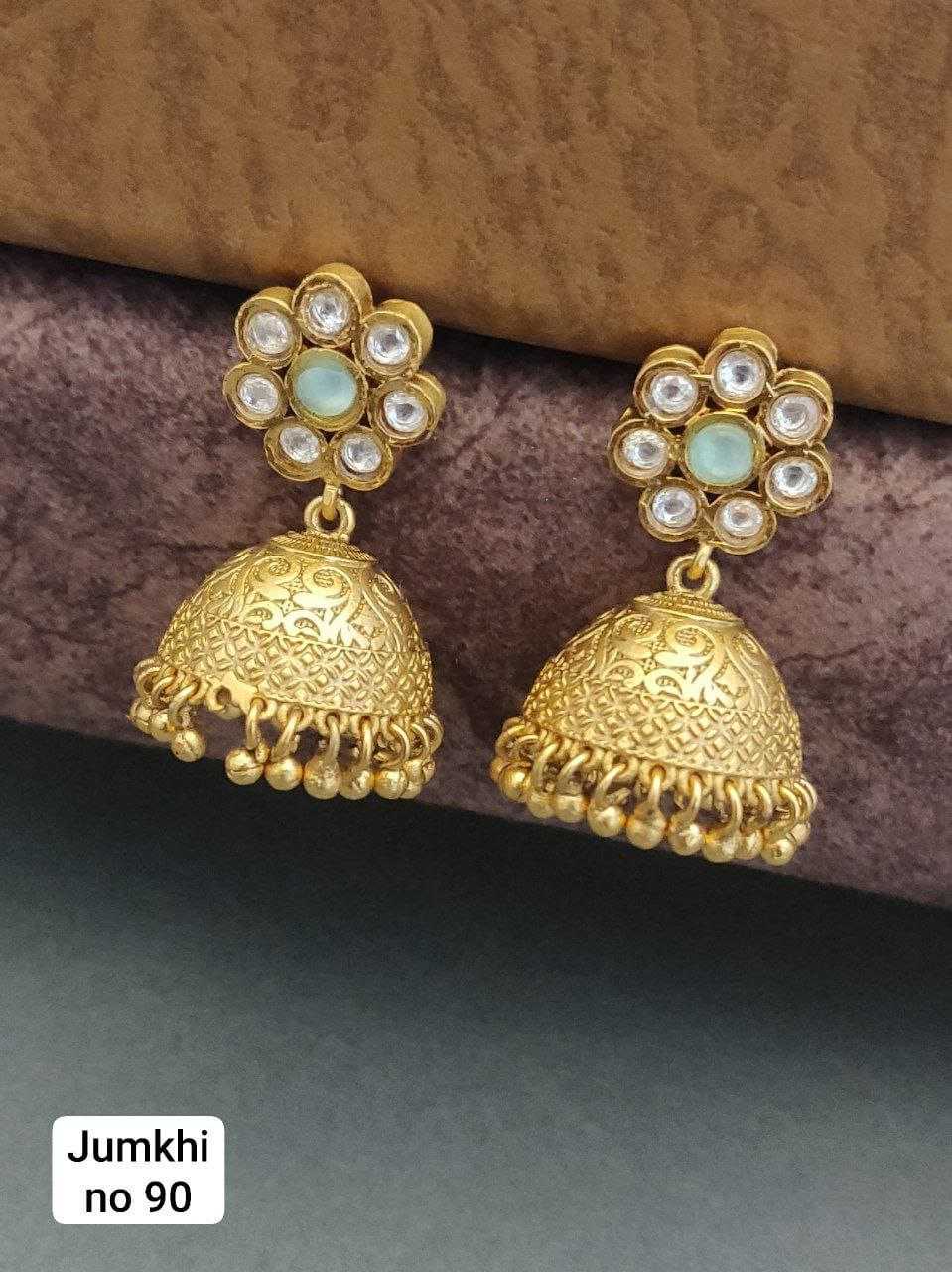 YNF BRASS FANCY4 WOMEN JEWELLERY WHOLESALE FANCY EARRINGS MANUFACTURER