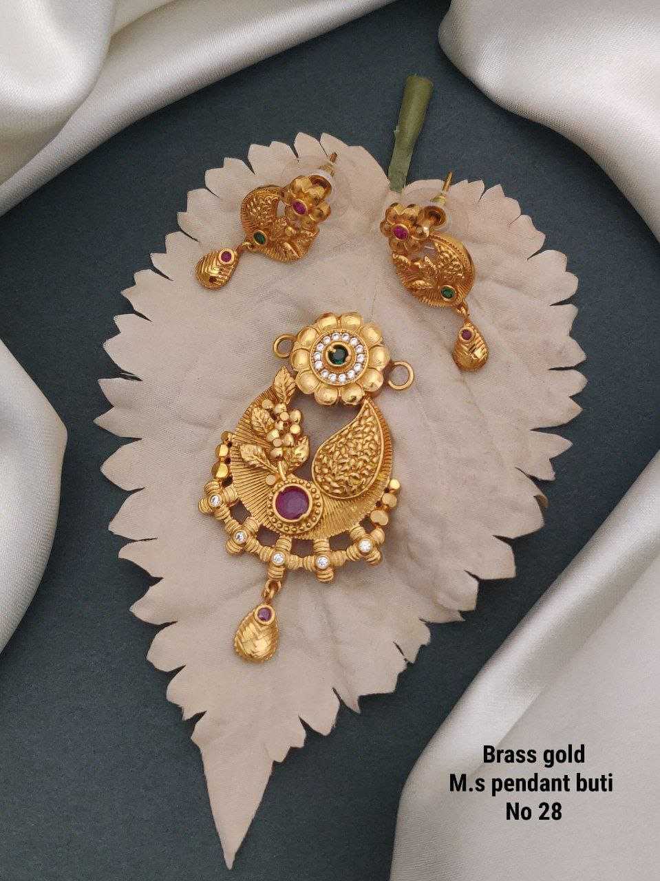 YNF BRASS PENDANT1 WOMENS JEWELLERY WHOLESALE PENDANT BUTI MANUFACTURER