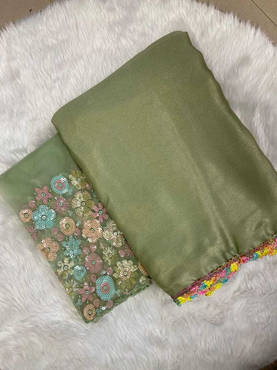 YNF CHIFFON SYF 426 SAREES WHOLESALE CHIFFON PLAIN SOLID SAREES MANUFACTURER