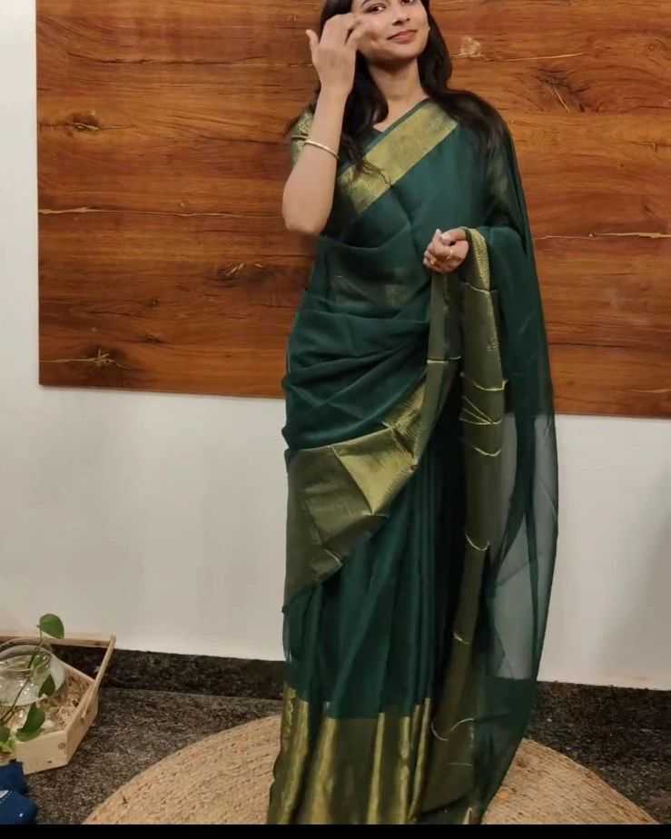 YNF GEORGETTE RDD 11 SAREES WHOLESALE READY TO WEAR GEORGETTE SAREE GOWN MANUFACTURER