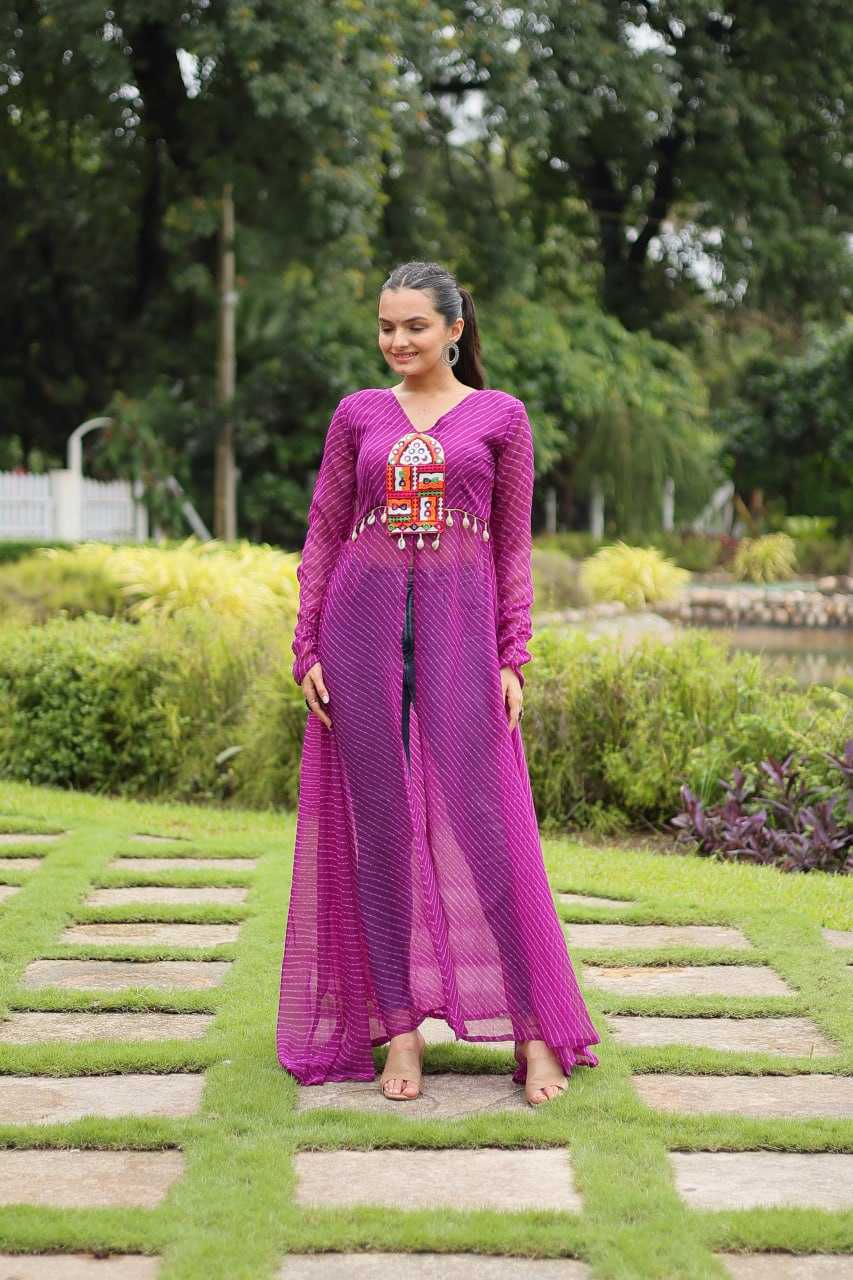 YNF GEORGETTE KESH133 1123 KURTIS WHOLESALE LONG PRINTED GEORGETTE KURTIS MANUFACTURER