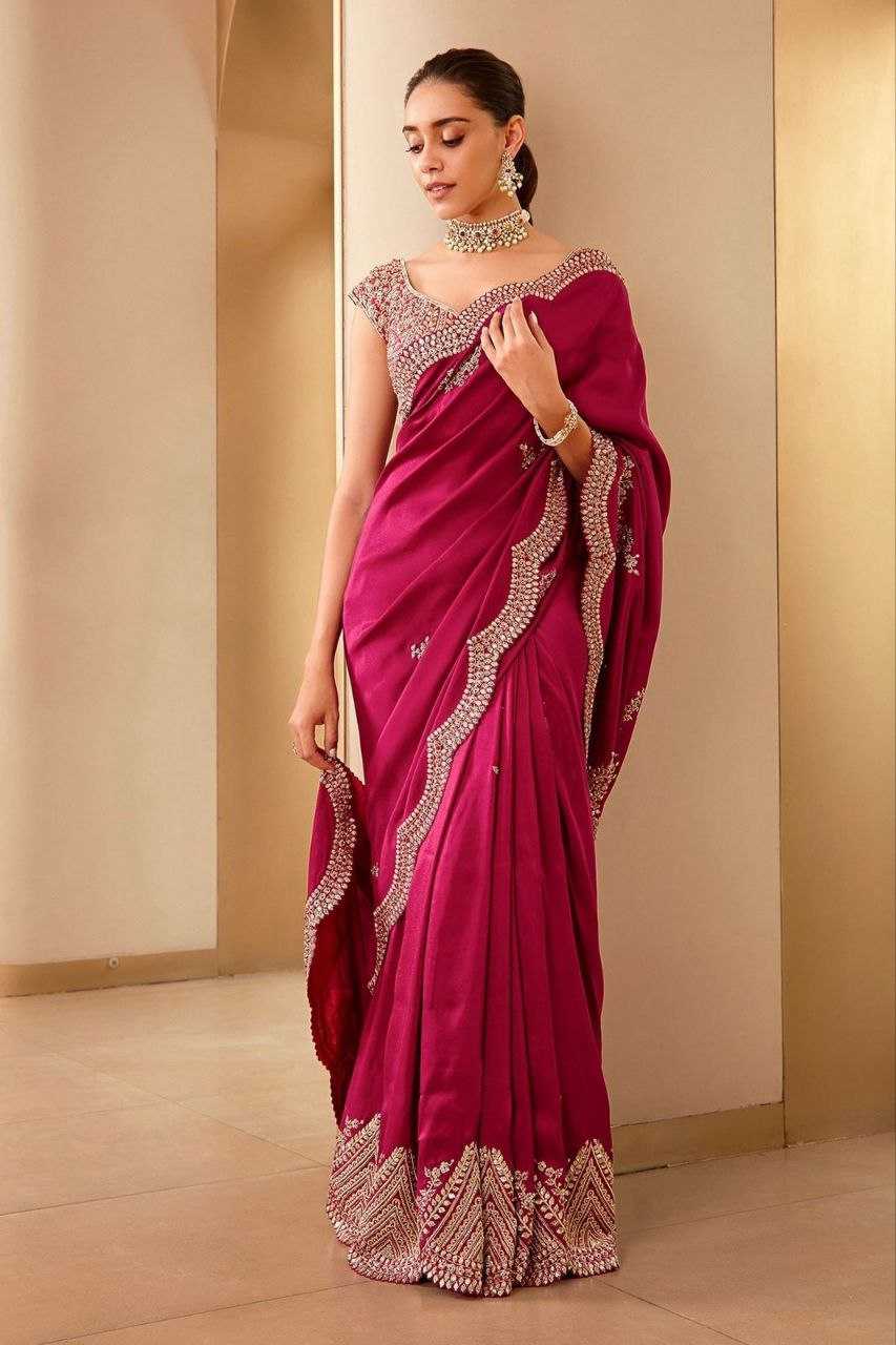 YNF PURE SOFT RKKC 0294 SAREES WHOLESALE FANCY EMBROIDERY CUTWORK SAREES MANUFACTURER