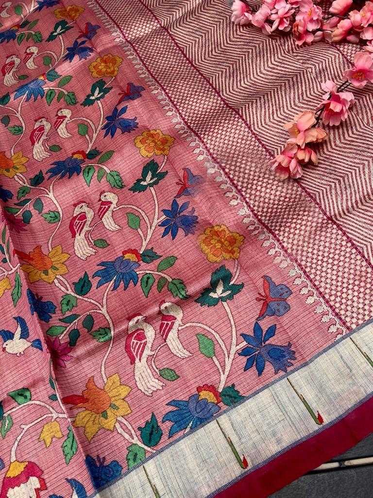 YNF TUSSAR SILK ANT 50 SILK SAREES WHOLESALE SOFT SILK TUSSAR SILK PRINTED SILK SAREES MANUFACTURER