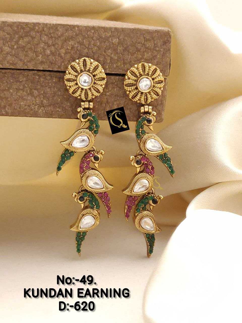 KUNDAN EARRINGS