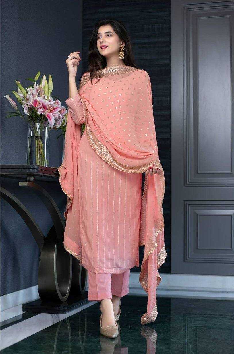 YNF CHANDERI SOFT RIN110 232 SUITS & DRESSES WHOLESALE LADIES LADIES SILK ZARI WORK CHANDERI SUITS MANUFACTURER