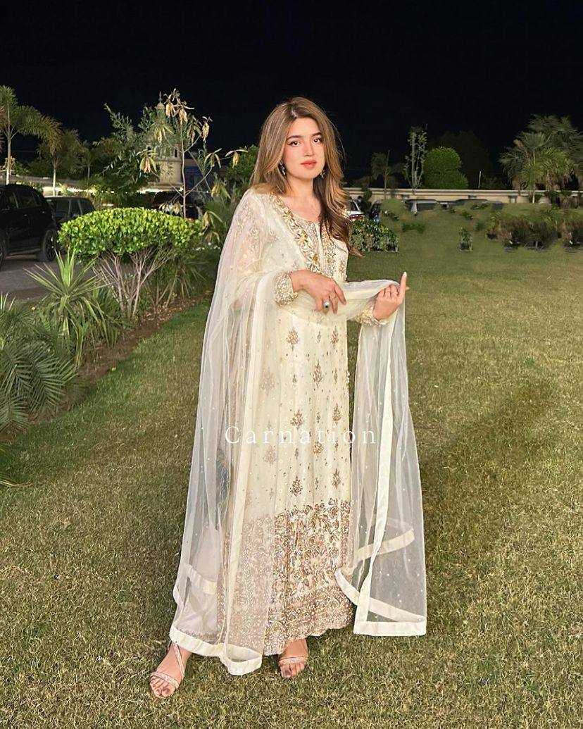 YNF CHINON SILK KESH149 1262 SUITS & DRESSES WHOLESALE PAKISTANI EMBROIDERY PALAZZO  LADIES SILK ZARI WORK SUITS MANUFACTURER