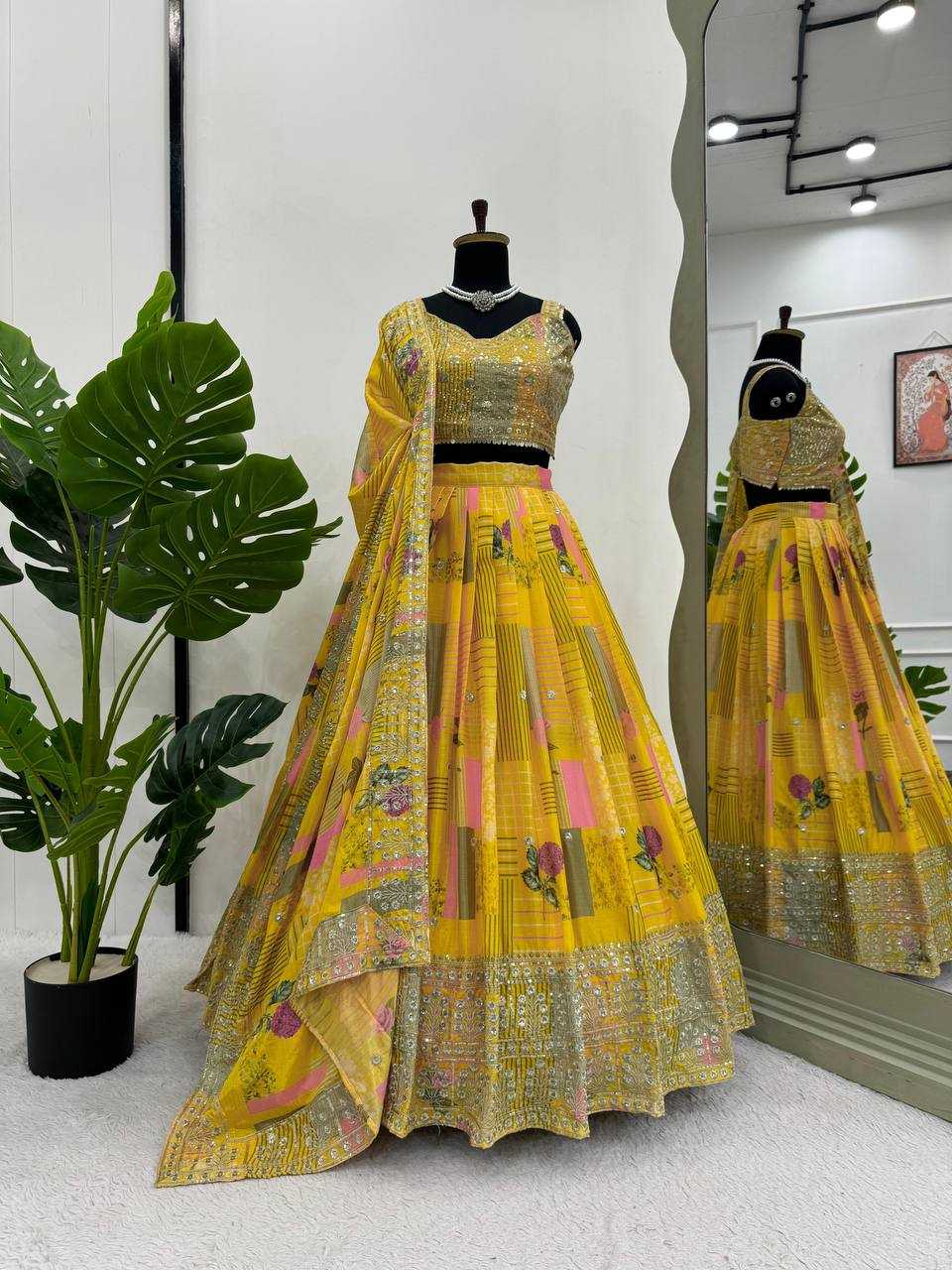 SILK LEHENGA