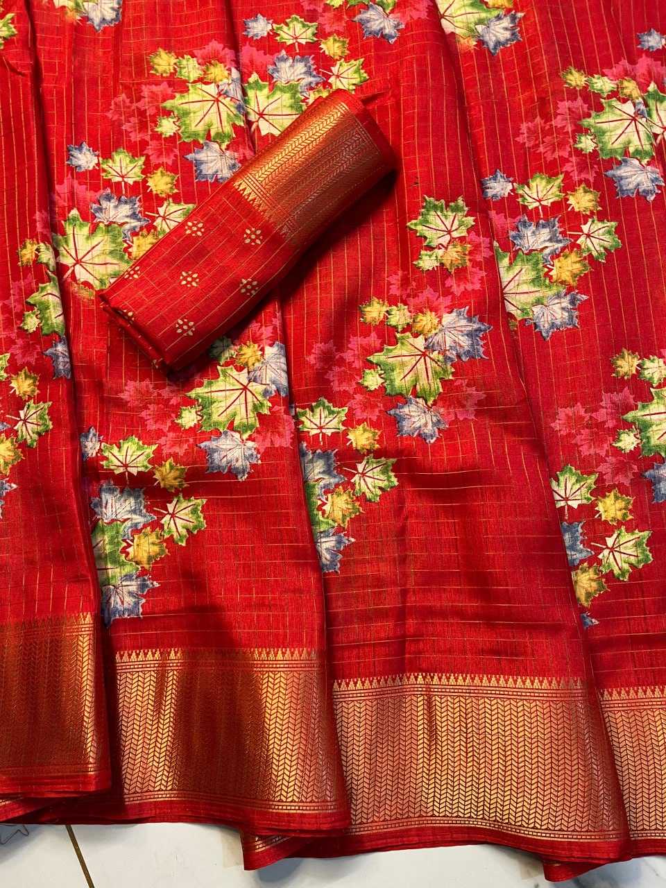 YNF DOLA SILK KESH117 RWC21 SAREES WHOLESALE PRINTED INDIAN ZARI BORDER SAREES MANUFACTURER