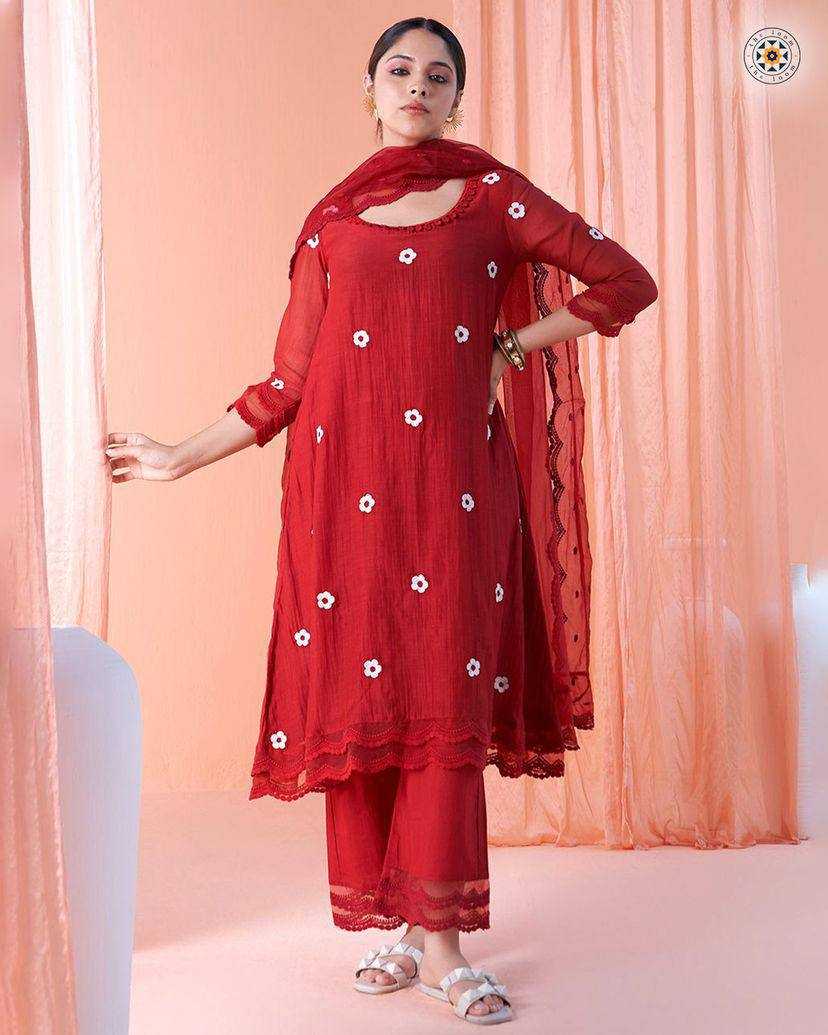 YNF GEORGETTE KESH149 1099 SUITS & DRESSES WHOLESALE LADIES EMBROIDERY PALAZZO GEORGETTE SUITS MANUFACTURER