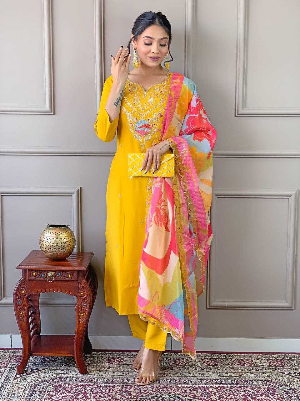 YNF PURE VISCOS RIN174 474 SUITS & DRESSES WHOLESALE LADIES LADIES SILK PARTY WEAR WEDDING CHANDERI SUITS MANUFACTURER