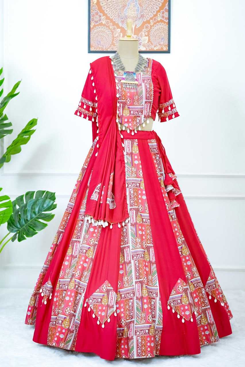 PRINTED LEHENGA