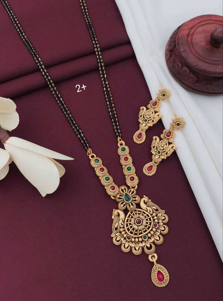 YNF BRASS KESH193 ROR64 WOMENS JEWELLERY WHOLESALE MANGALSUTRAS MANUFACTURER