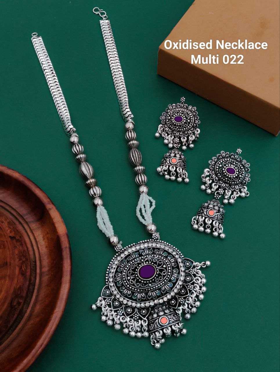 OXIDIZED JEWELLERY SET