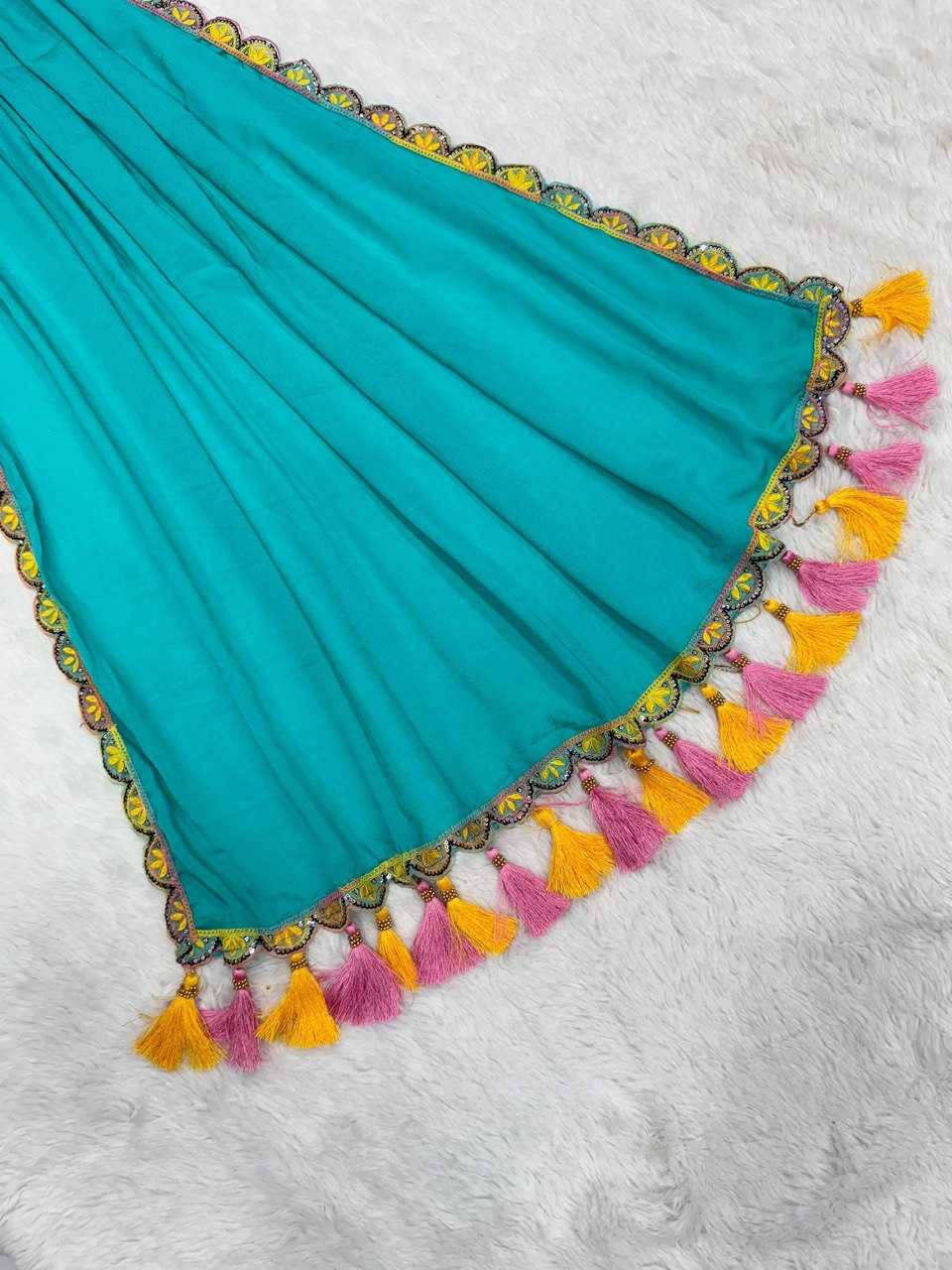 YNF CHINON KESH162 VRT94 SAREES WHOLESALE PLAIN SOLID LACE BORDER CUTWORK SAREES MANUFACTURER