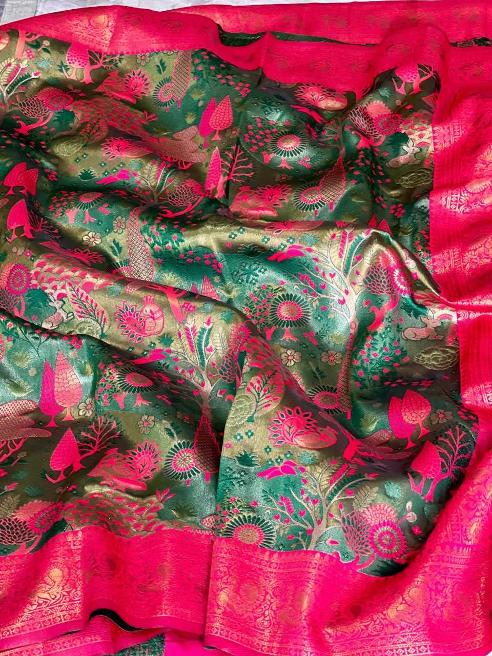 YNF DHARMAVARAM SILK RIN186 RVV26 SILK SAREES WHOLESALE HEAVY SILK SOFT SILK PATTU PRINTED SILK SAREES MANUFACTURER