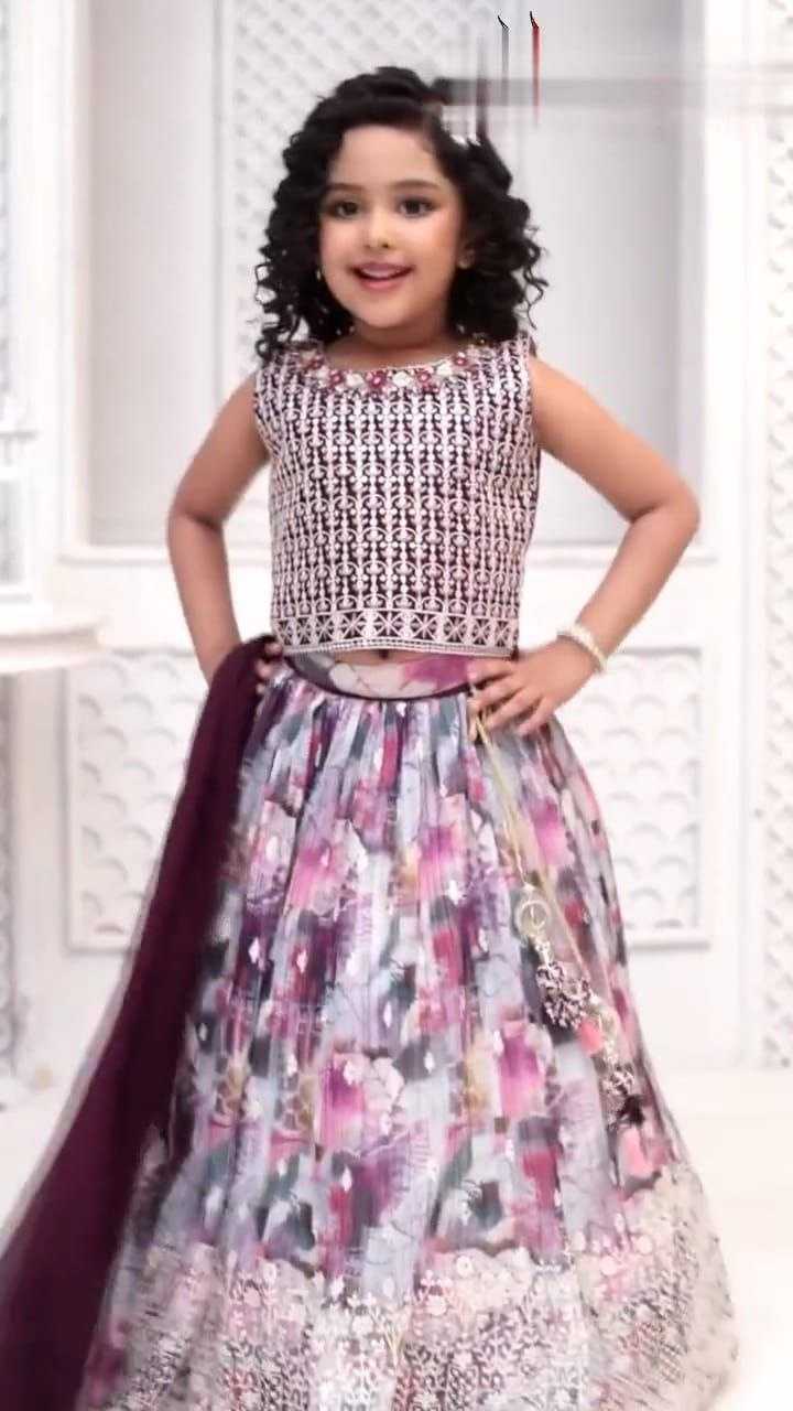 YNF FAUX GEORGETTE KESH168 MNT28 KIDS WEAR WHOLESALE KIDS LEHENGA KIDS ETHNIC WEAR KIDS TRADITIONAL OUTFITS KIDS LEHENGA CHOLI KIDS FESTIVE WEAR KIDS DIWALI CLOTHES  MANUFACTURER