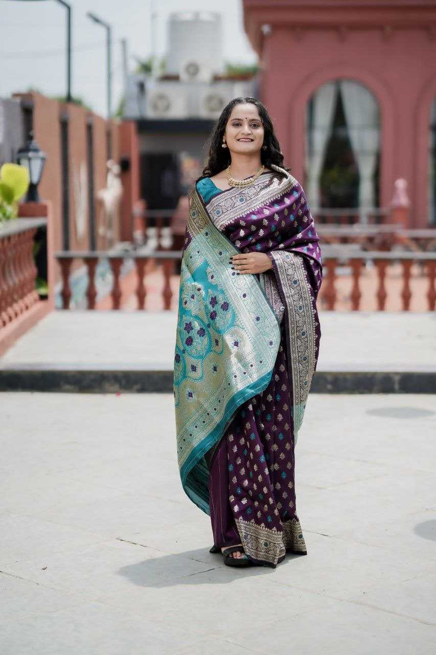 YNF JACQUARD RIN201 RRD13 SAREES WHOLESALE JACQUARD WORK BUTTA ZARI BORDER SAREES MANUFACTURER