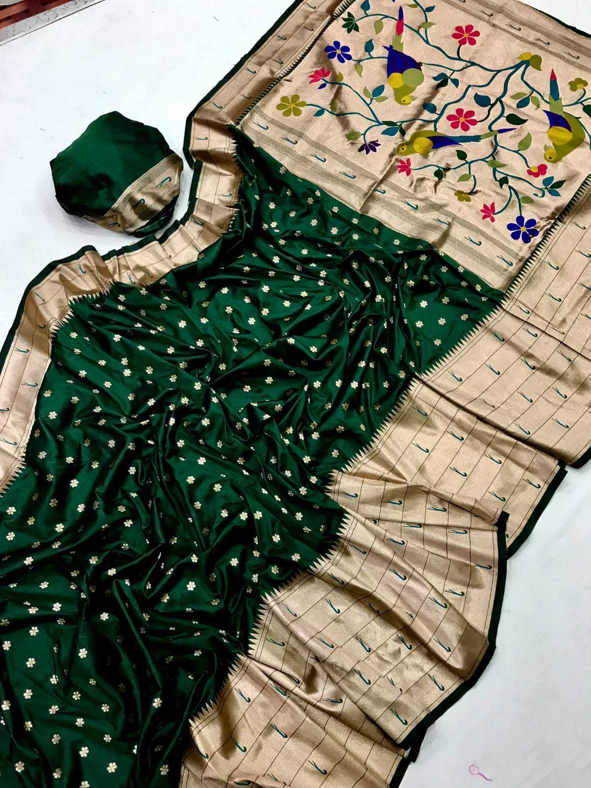 GREEN SILK SAREES