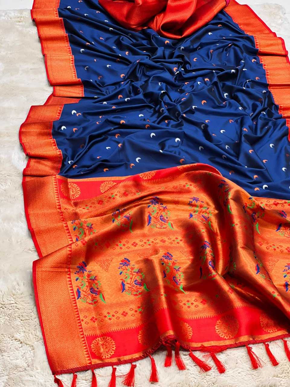 YNF PAITHANI SILK RIN186 RVV31 SILK SAREES WHOLESALE PAITHANI SOFT SILK TRADITIONAL SAREES MANUFACTURER