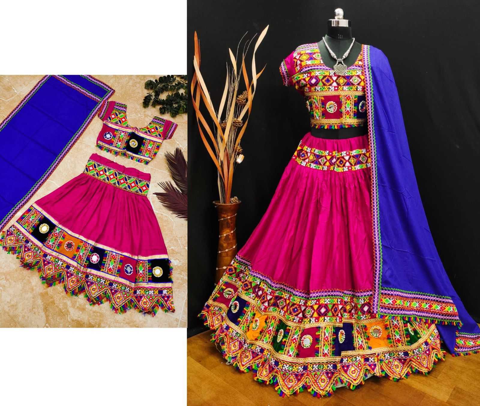 YNF REYON COTTON RIN115 REF44 MOTHER & DAUGHTER COMBO WHOLESALE LEHENGAS MANUFACTURER