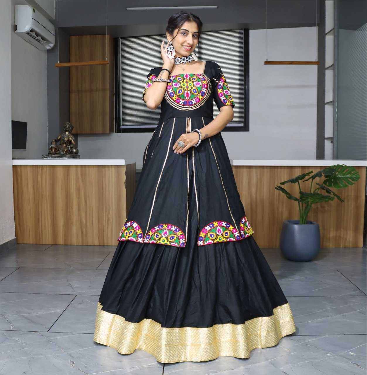 YNF REYON COTTON RIN119 8030 LEHENGAS WHOLESALE NAVRATRI CHANIYA CHOLI LEHENGAS MANUFACTURER (1)