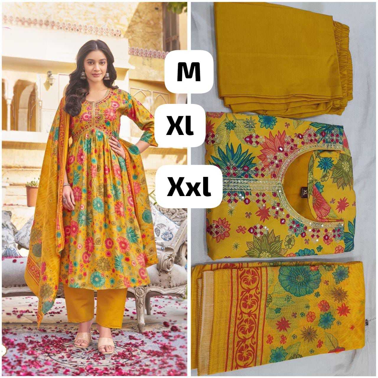 YNF SATIN KESH175 SARA AALIYA SUITS & DRESSES WHOLESALE PRINTED EMBROIDERED ANARKALI LADIES PARTY WEAR SUITS MANUFACTURER