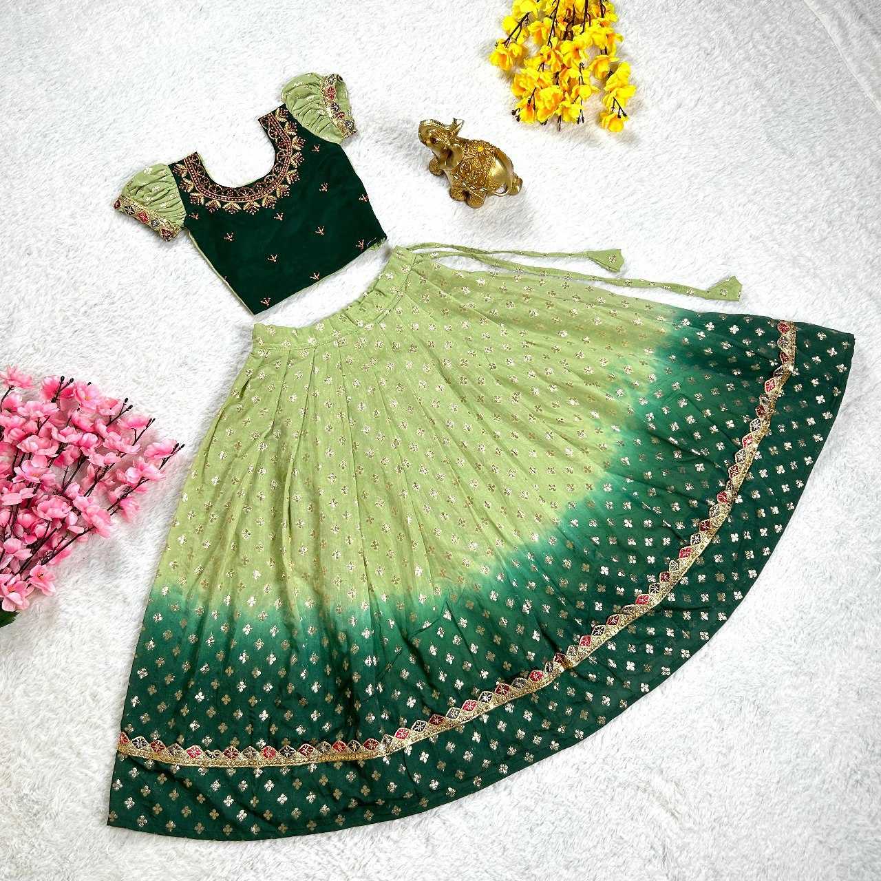 YNF SOFT SILK KESH109 RRKT52 KIDS WEAR WHOLESALE KIDS LEHENGAS MANUFACTURER