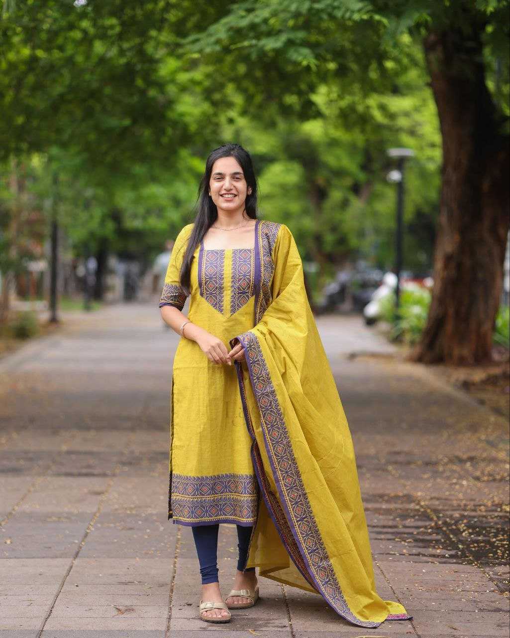 YELLOW SALWAR SUIT